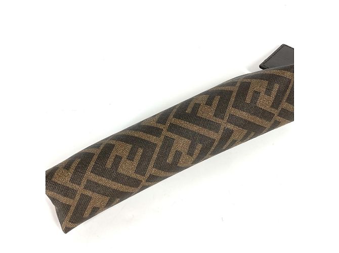 Fendi braune Lederstiftetui - Ansicht 2