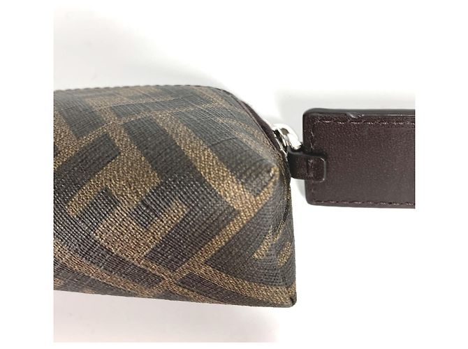 Fendi braune Lederstiftetui - Ansicht 5