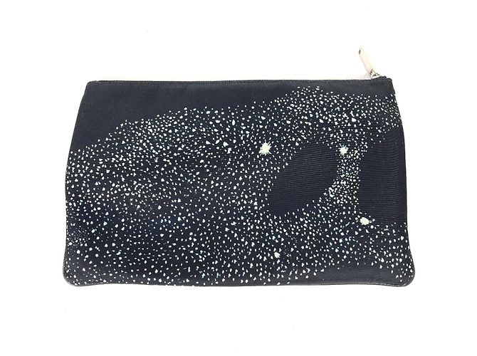 Pochette Clutch Christian Dior Peter Doig Nero - vista 6