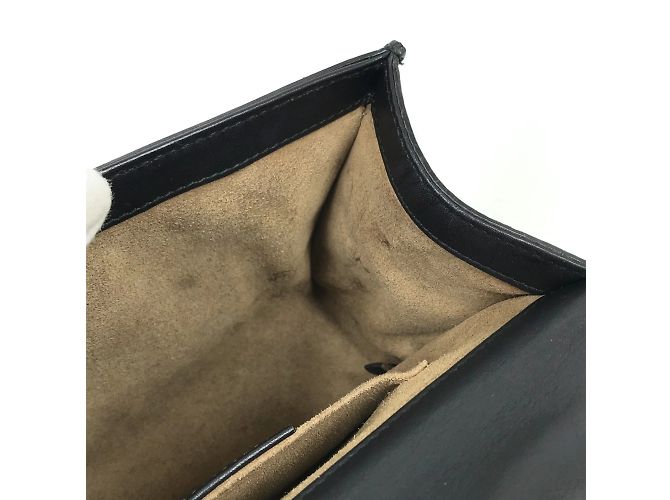 Borsa a Spalla Small Padlock Chain Gucci 409487 Nero - vista 13
