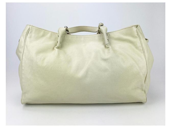 Mademoiselle Chanel White Pocket nella borsa da città Bianco - vista 2