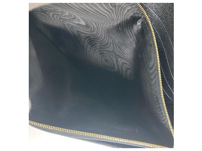 Fendi 8M0312 Flap Toujours Pouch Clutch Bag Nero - vista 16