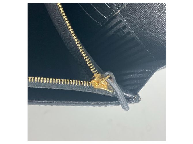 Fendi 8M0312 Flap Toujours Pouch Clutch Bag Nero - vista 17