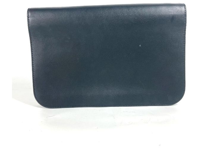 Fendi 8M0312 Flap Toujours Pouch Clutch Bag Nero - vista 2