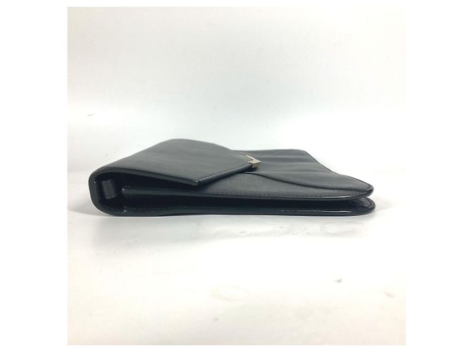 Fendi 8M0312 Flap Toujours Pouch Clutch Bag Nero - vista 3