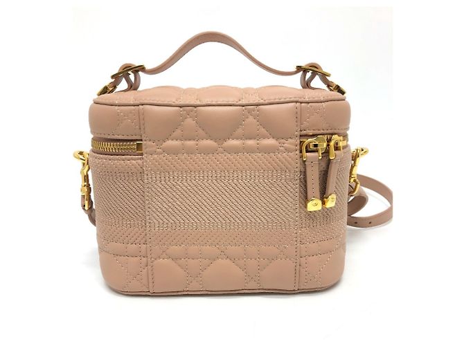 Bolso de tocador Cannage Stitch Christian Dior Rosa - vista 2