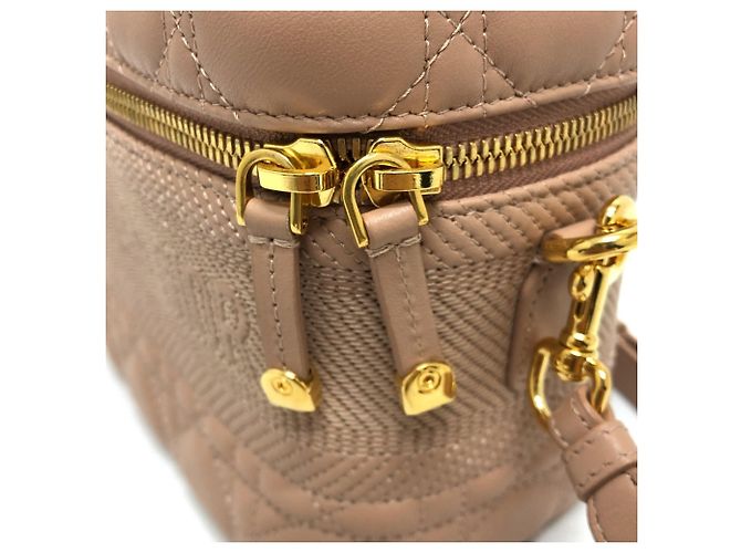 Bolso de tocador Cannage Stitch Christian Dior Rosa - vista 6