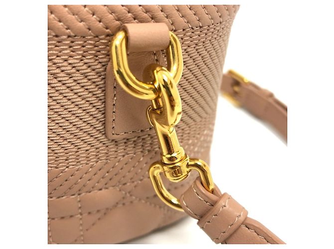 Bolso de tocador Cannage Stitch Christian Dior Rosa - vista 7