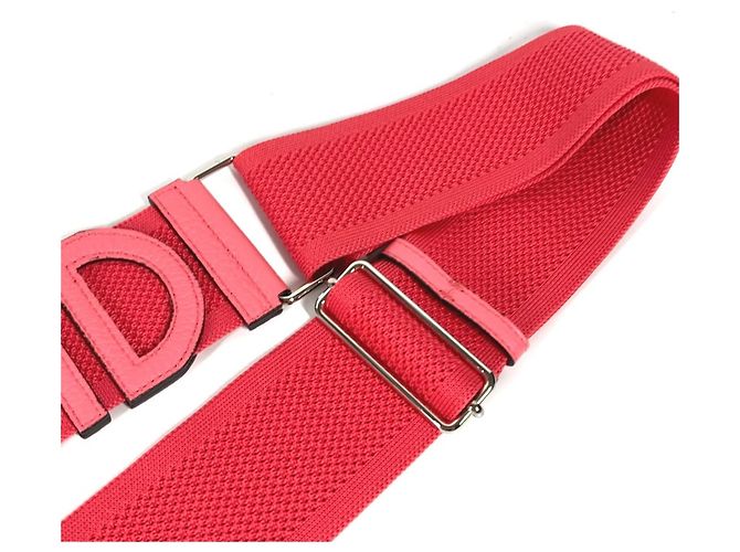 Fendi Strap You Mesh Schultertasche Pink - Ansicht 4