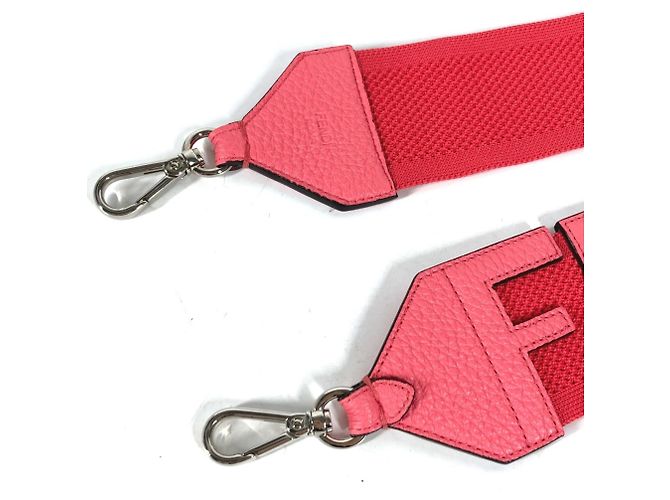 Fendi Strap You Mesh Schultertasche Pink - Ansicht 5