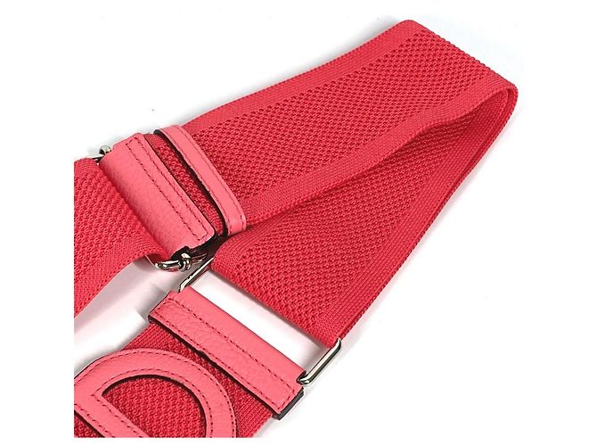 Fendi Strap You Mesh Schultertasche Pink - Ansicht 8