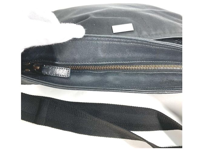 Gucci 161822 Borsa Tote Guccissima GG Nero - vista 10