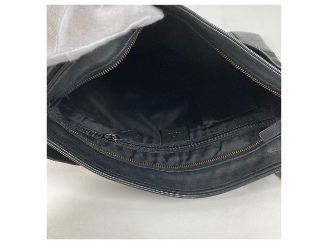 Gucci 161822 Borsa Tote Guccissima GG Nero - vista 11