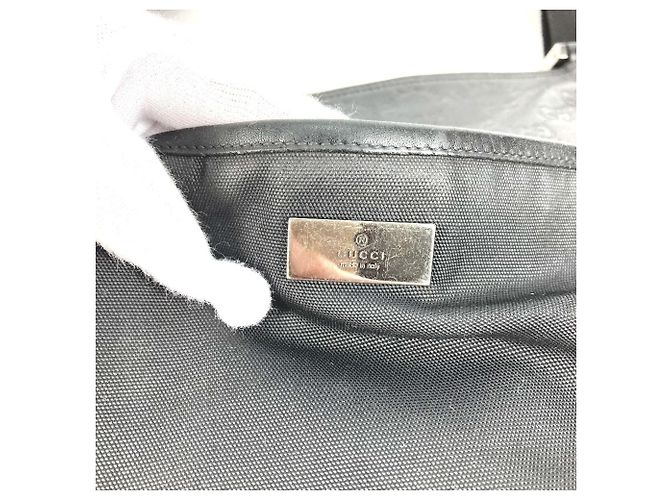 Gucci 161822 Borsa Tote Guccissima GG Nero - vista 6