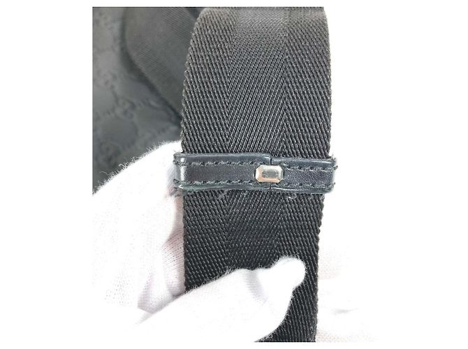 Gucci 161822 Borsa Tote Guccissima GG Nero - vista 9