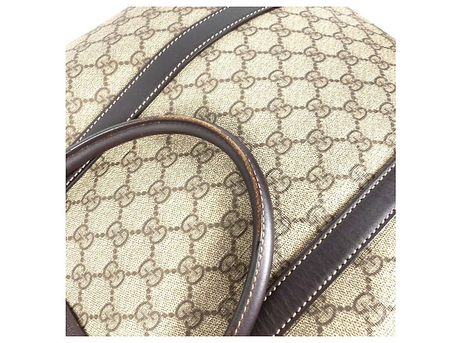 Gucci GG Plus Tragetasche Beige Dunkelbraun - Ansicht 3