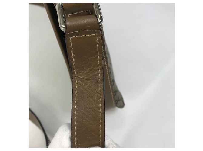 Borsa a Spalla Gucci Diamante Flap Beige - vista 14