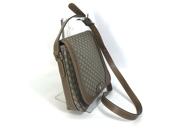 Borsa a Spalla Gucci Diamante Flap Beige - vista 2