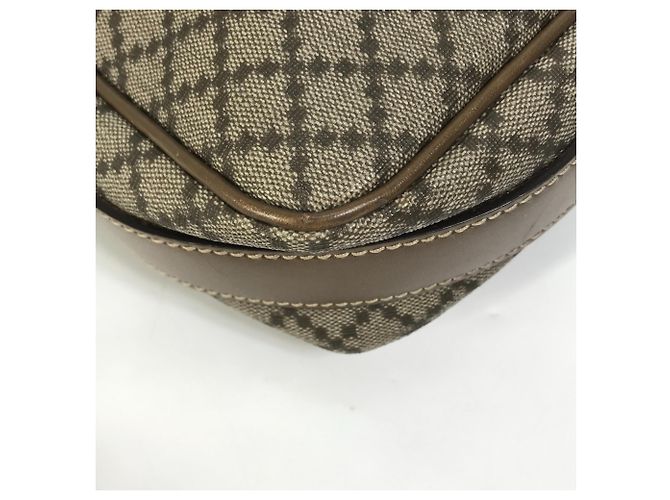 Borsa a Spalla Gucci Diamante Flap Beige - vista 7