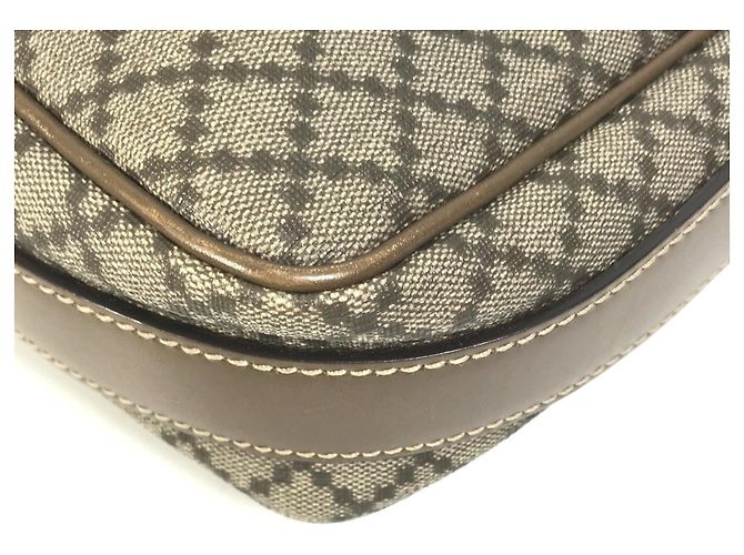 Borsa a Spalla Gucci Diamante Flap Beige - vista 8