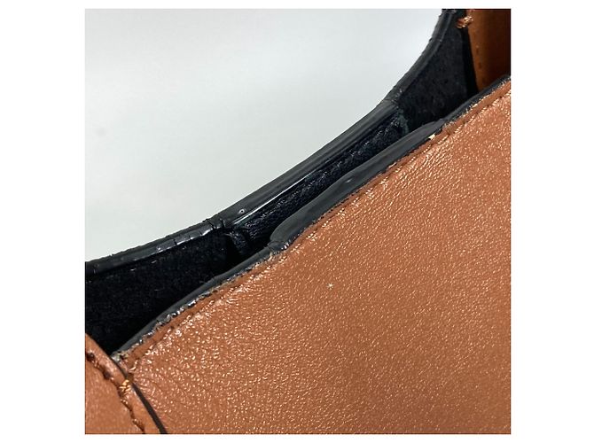Givenchy Bicolor Shoulder Bag Brown Black - view 9