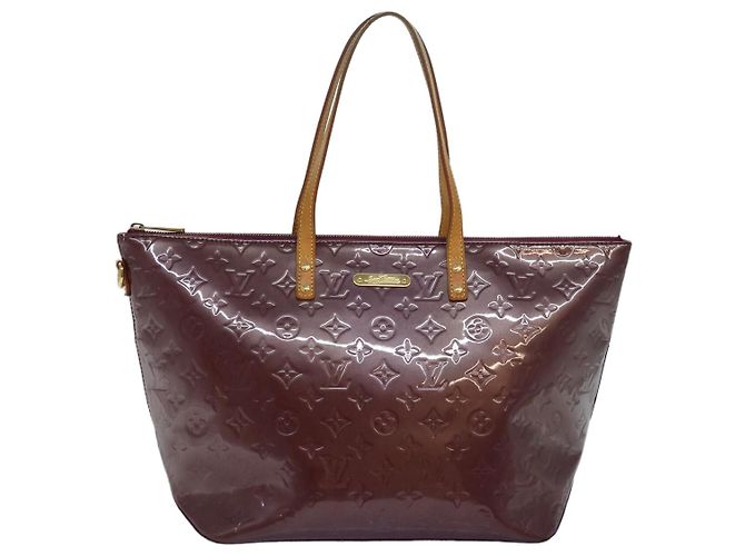 LOUIS VUITTON Monogram Vernis Bellevue GM Borsa Tote Viola M93588 LV Auth ep4830 Porpora - vista 13
