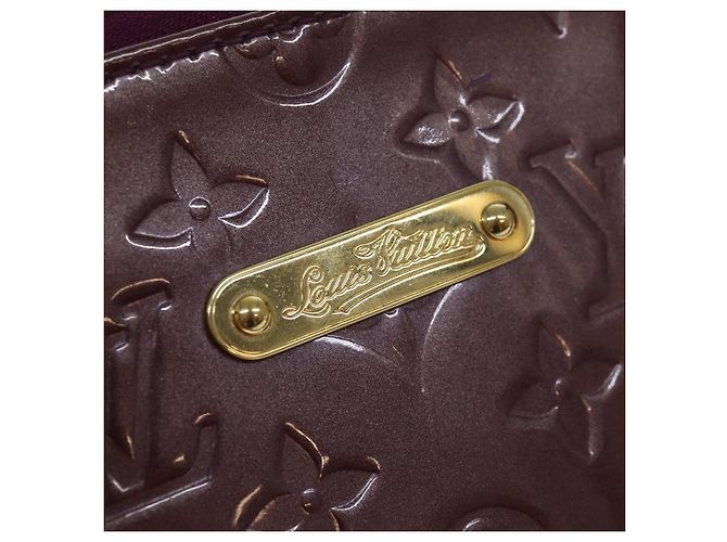 LOUIS VUITTON Monogram Vernis Bellevue GM Borsa Tote Viola M93588 LV Auth ep4830 Porpora - vista 18