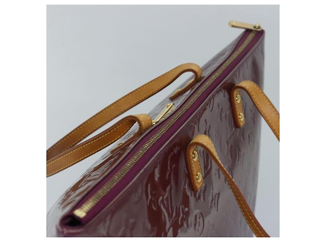 LOUIS VUITTON Monogram Vernis Bellevue GM Borsa Tote Viola M93588 LV Auth ep4830 Porpora - vista 6