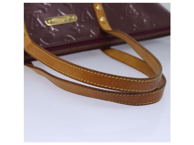 LOUIS VUITTON Monogram Vernis Bellevue GM Borsa Tote Viola M93588 LV Auth ep4830 Porpora - vista 7
