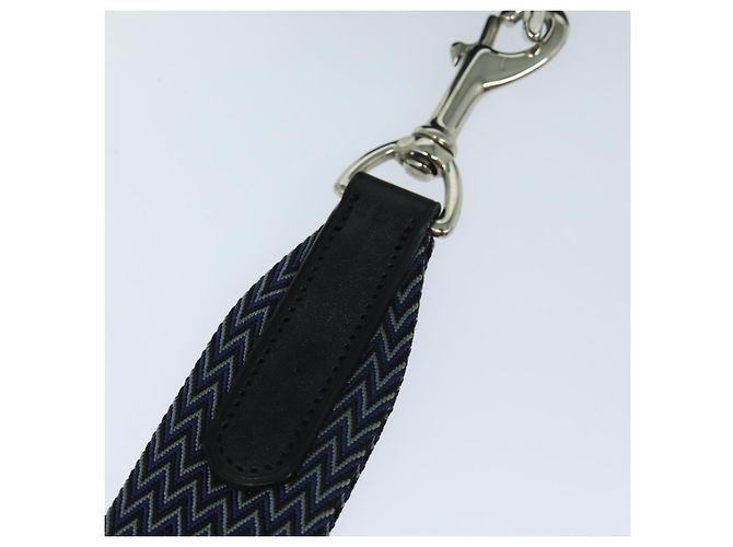 Hermès HERMES Dog Leash Canvas Blue Auth am6511 - view 5