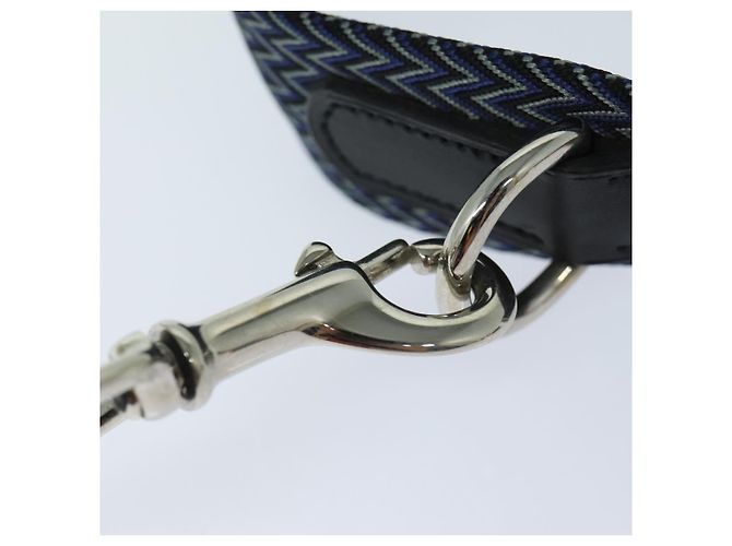 Hermès HERMES Dog Leash Canvas Blue Auth am6511 - view 6