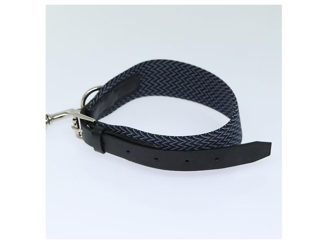 Hermès HERMES Dog Leash Canvas Blue Auth am6511 - view 7