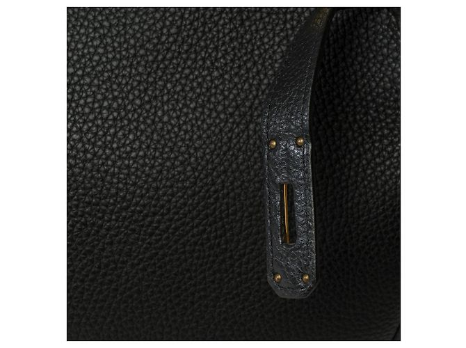 Hermès Sac HERMES Birkin 35 en Cuir Noir - 102005 - vue 7