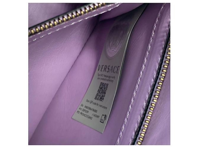 Borsa a tracolla La Medusa di Fendi Versace Marrone Nero - vista 13