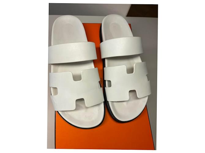 Sandali Ankara Hermès Bianco - vista 9
