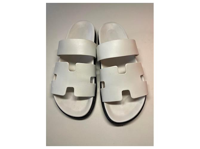 Sandali Ankara Hermès Bianco - vista 5