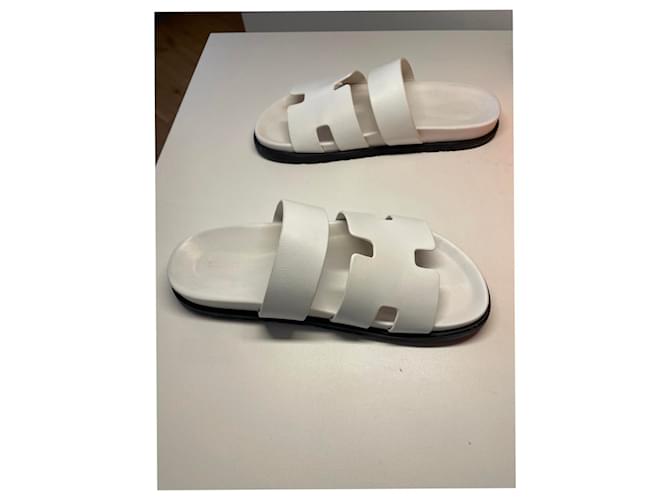 Sandali Ankara Hermès Bianco - vista 7