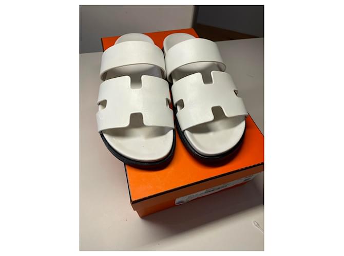 Sandali Ankara Hermès Bianco - vista 10