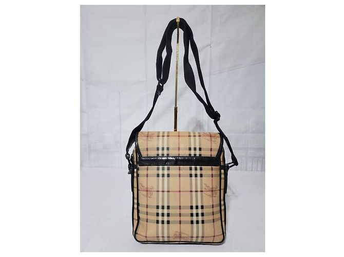Burberry Messenger Crossbody Shoulder Bag BeigeBlack - view 2