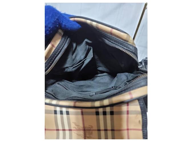 Burberry Messenger Crossbody Shoulder Bag BeigeBlack - view 5
