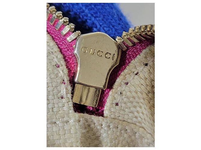 GUCCI Borsa Disco Soho Piccola in Pelle di Vitello Rosa Magenta - vista 7