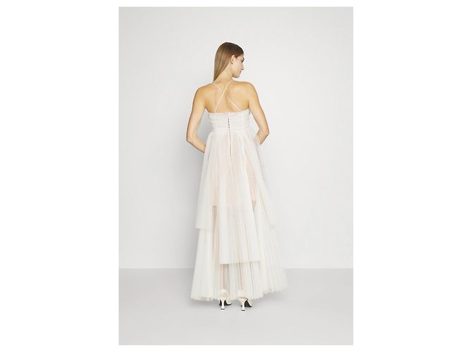 Dice Kayek Kleid Off White Polyamid - Ansicht 3