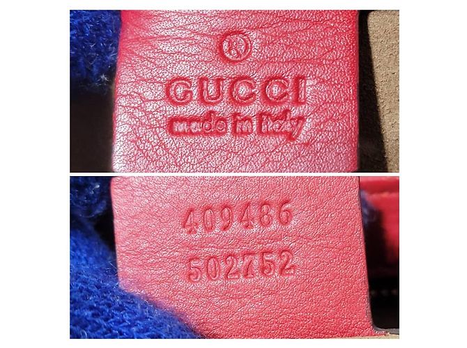 Borsa a spalla media Padlock in pelle GG Supreme monogramma beige/rosso ibisco di GUCCI Rosa - vista 13