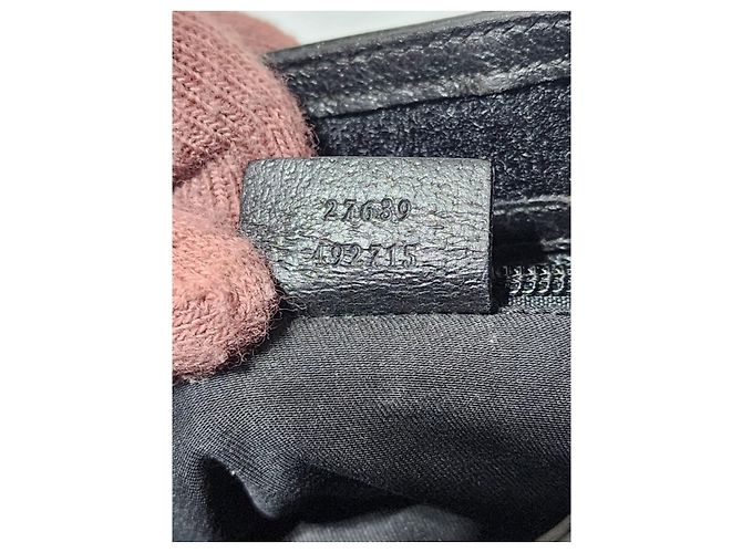 Borsa a tracolla Gucci GG Canvas Nera Nero - vista 3