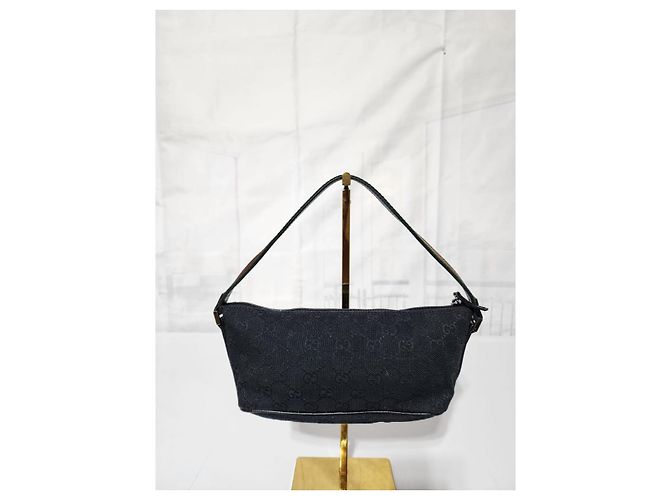 Pochete Sherryline em canvas GG Gucci preta Preto - vista 2