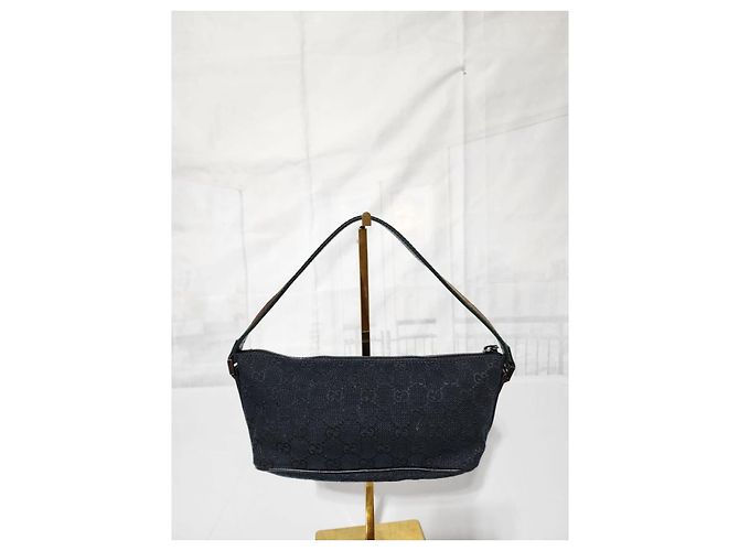 Pochete Sherryline em canvas GG Gucci preta Preto - vista 5