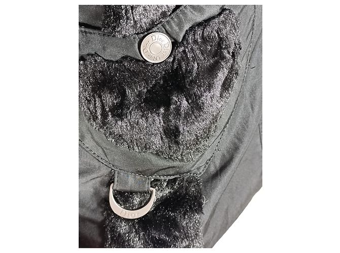 Christian Dior Jacke Schwarz Baumwolle Größe 38 - Ansicht 6