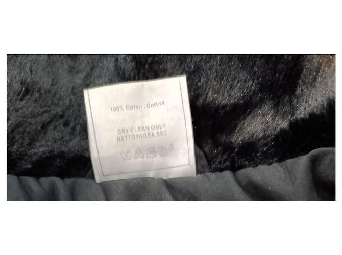 Christian Dior Jacke Schwarz Baumwolle Größe 38 - Ansicht 8