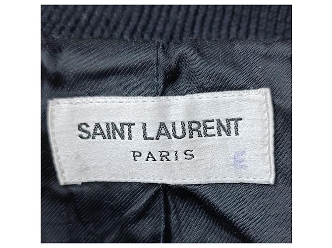 Chaqueta Teddy Saint Laurent rojo burdeos - vista 6