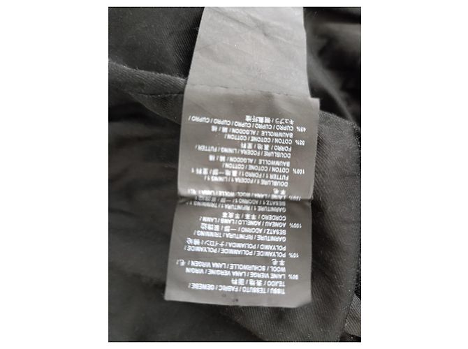 Chaqueta Teddy Saint Laurent rojo burdeos - vista 7